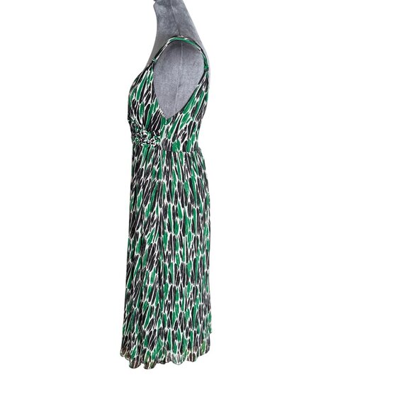 Diane Von Furstenberg For Pea in the Pod Silk Sleeveless Midi Maternity Dress Si - Picture 3 of 5